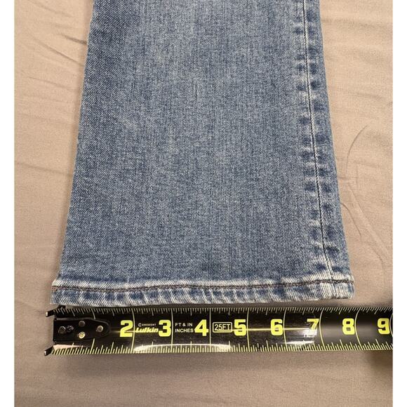 Madewell Women's Blue Denim Mid-Rise Kick Out Jeans Size 26 - Picture 6 of 10